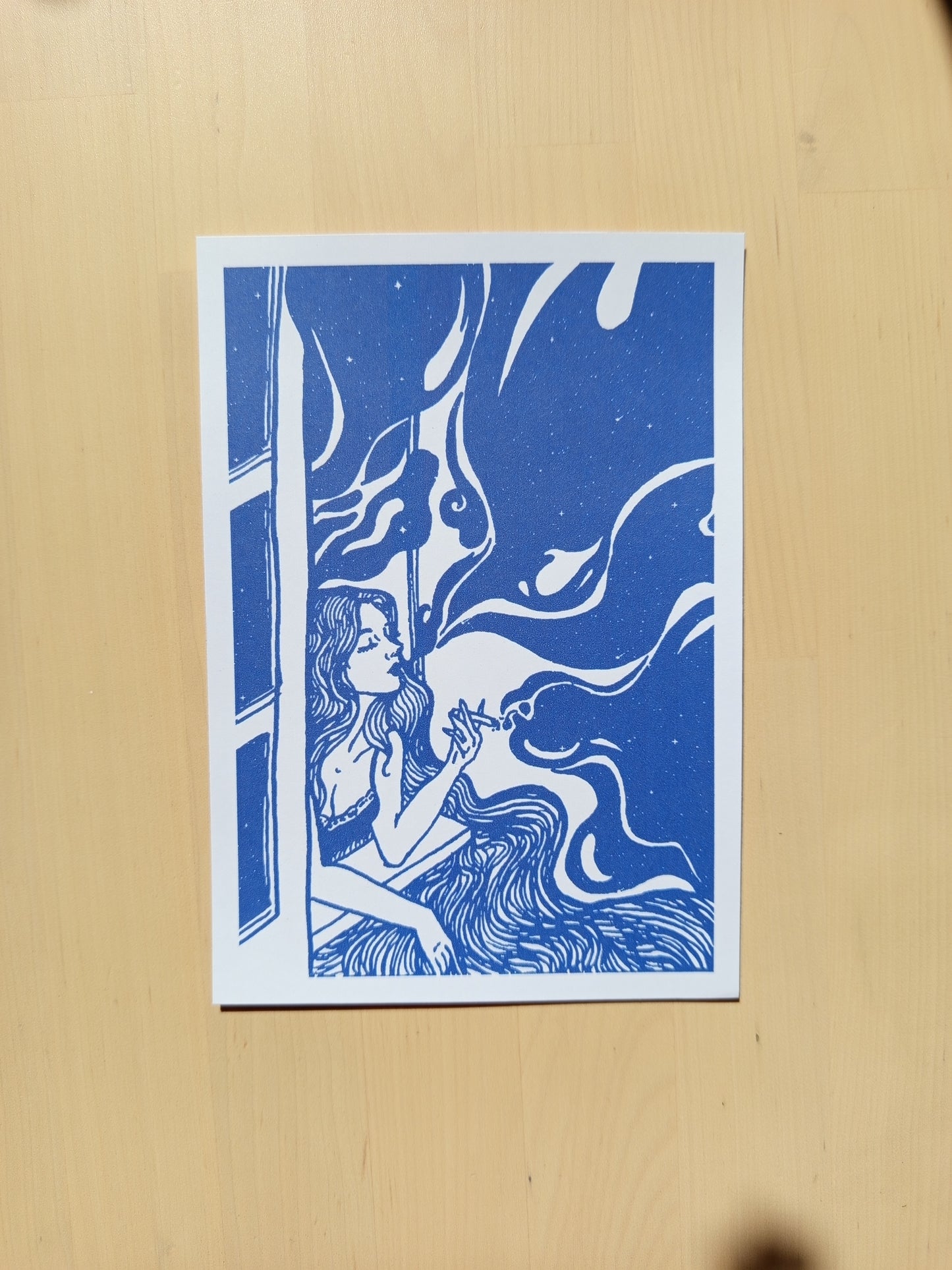 Illustration Smoking Stars