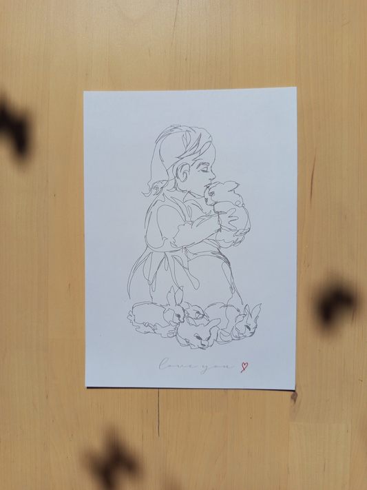 Les Imparfaites : Illustration Love you