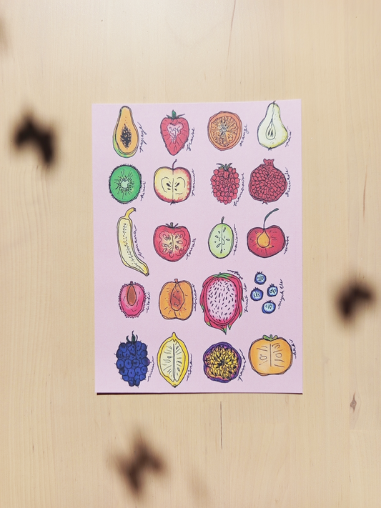 Les Imparfaites : Illustration Fruitée