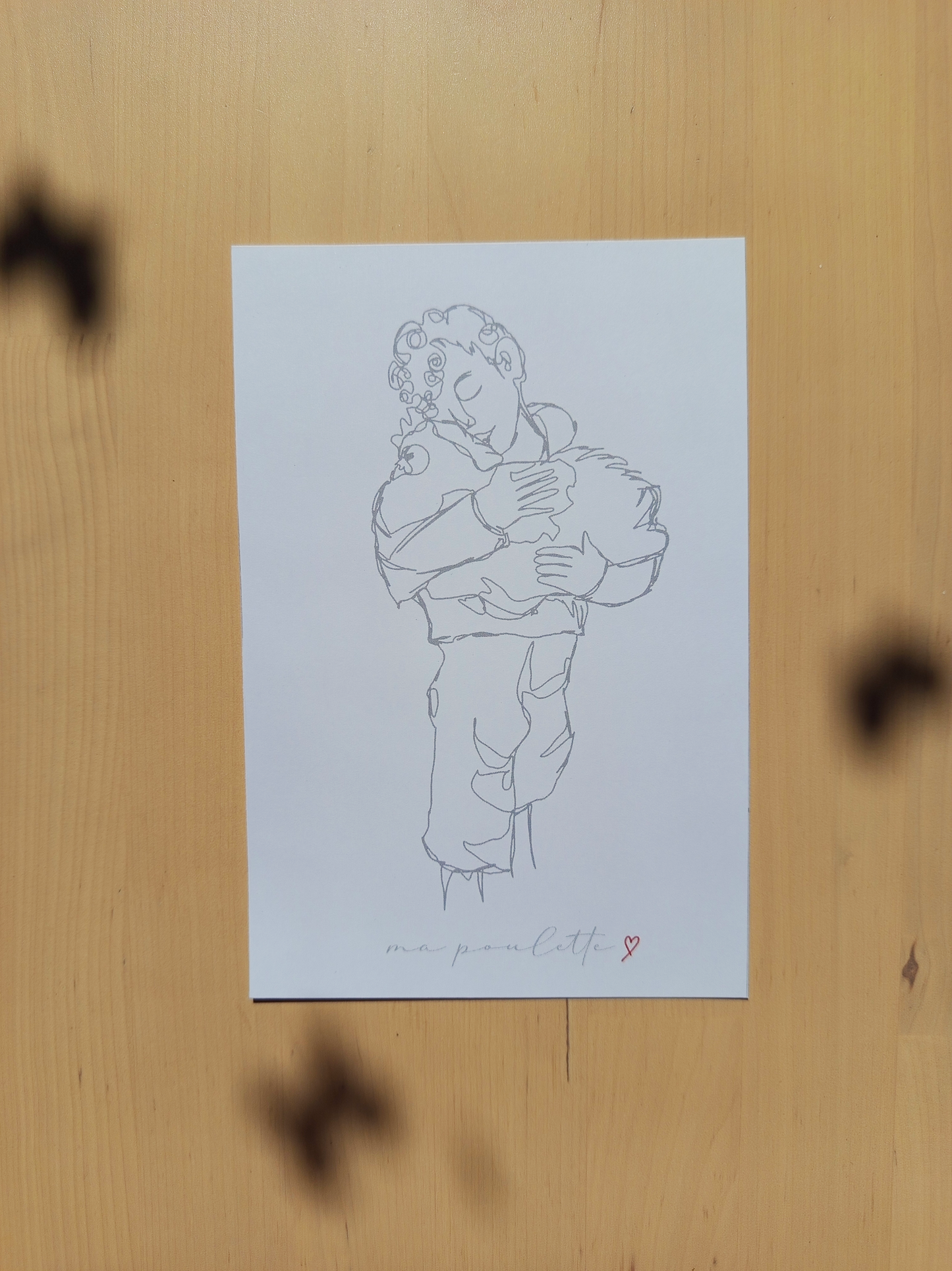 Les Imparfaites : Illustration Ma Poulette