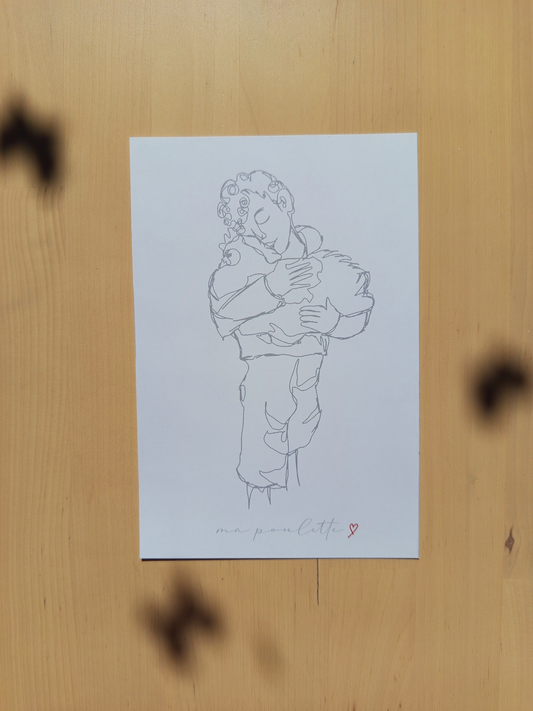 Les Imparfaites : Illustration Ma Poulette