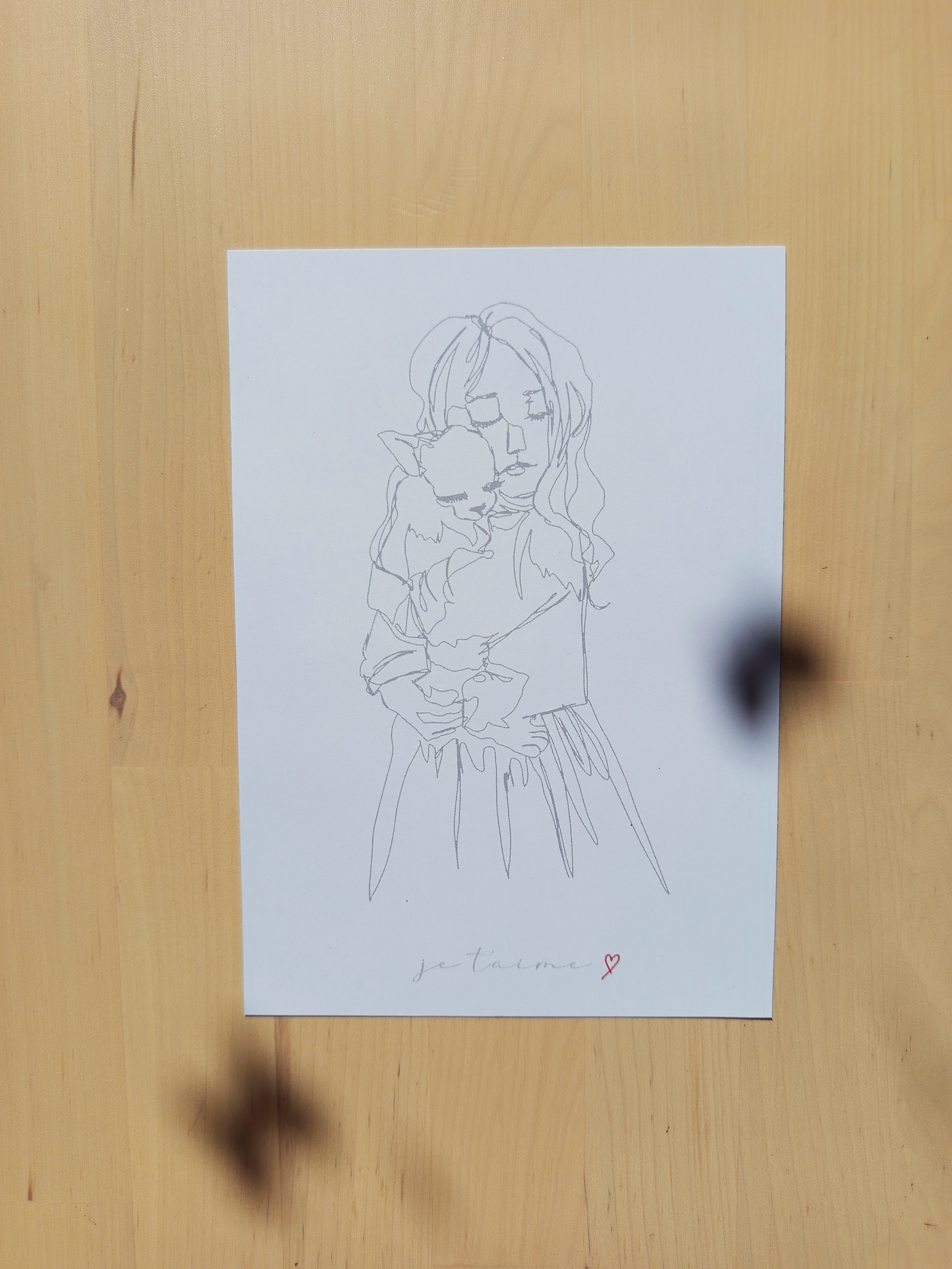 Illustration Je t'aime
