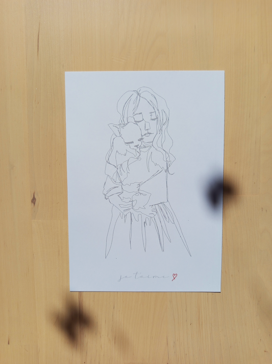 Illustration Je t'aime