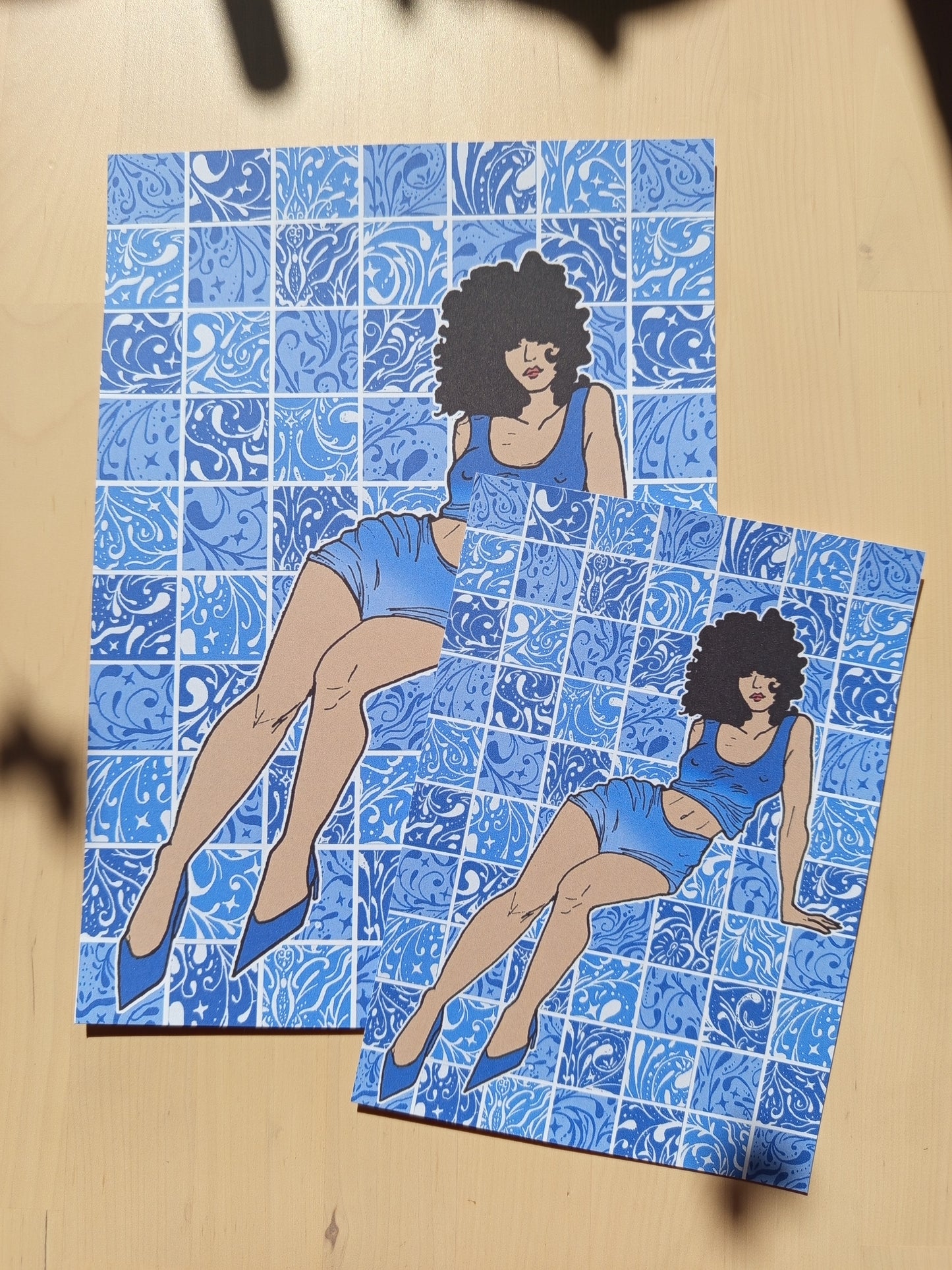 Illustration La femme aux faïences