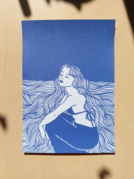 Illustration Losing the sea